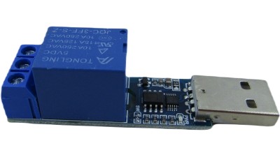 Модуль реле 1 канальний з USB керуванням АС 250V 10A USB LCUS-1 (19006)