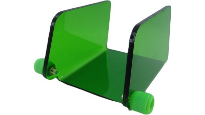 Захисне скло лазерної головки 190-540нм 60мм зелений (19032)