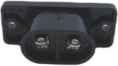 Гніздо роз`єм живлення AC-005 вісьмірка (19040)