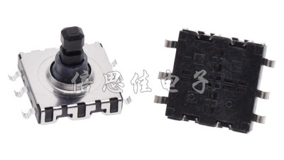 Переключатель тактовий 5-позиційний 10*10*9мм (19080)