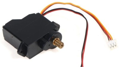 Сервопривід DC 3-6V М10 з металевим редуктором 360 градусів (19085)