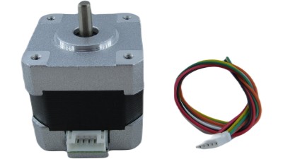 Кроковий двигун для станків та принтерів 42HS02-13 2 фази 4 проводи 1.8 градуси (19086)