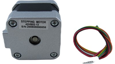Кроковий двигун для станків та принтерів 42HS02-13 2 фази 4 проводи 1.8 градуси (19086)