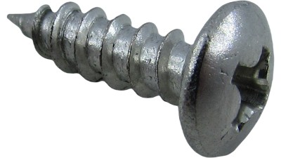 Саморіз з круглою голівкою 201 нержавіюча сталь M4 14мм 25шт (19095)