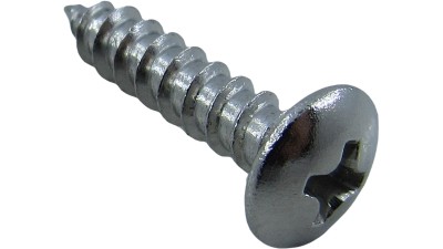 Саморіз з круглою голівкою 201 нержавіюча сталь M4 18мм 25шт (19097)