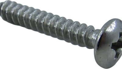 Саморіз з круглою голівкою 201 нержавіюча сталь M4 25мм 25шт (19099)