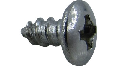 Саморіз з круглою голівкою 201 нержавіюча сталь M3 6мм 25шт (19108)