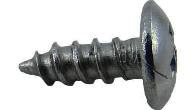 Саморіз з круглою голівкою 201 нержавіюча сталь M3 8мм 25шт (19109)