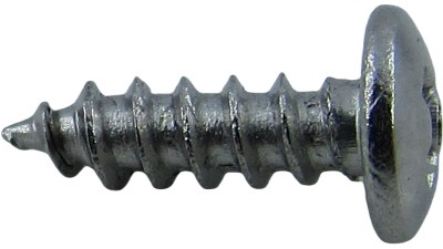 Саморіз з круглою голівкою 201 нержавіюча сталь M3 10мм 25шт (19110)