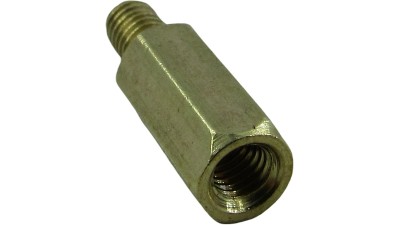 Мідна стійка з різьбою під плату M3 10-5мм 10 шт (19116)