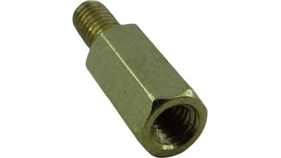 Мідна стійка з різьбою під плату M3 9-6мм 10 шт (19117)