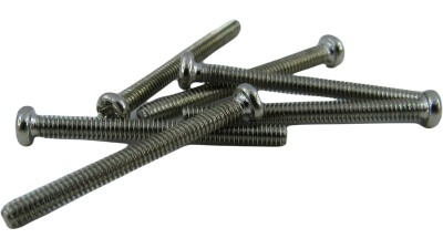 Гвинт з напівкруглою голівкою нікель M2 22мм 25шт (19125)