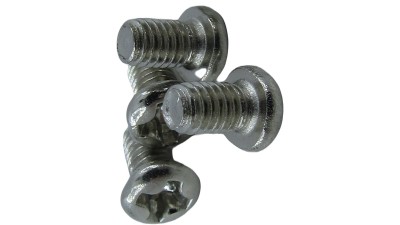 Гвинт з напівкруглою голівкою нікель M3 5мм 25шт (19127)