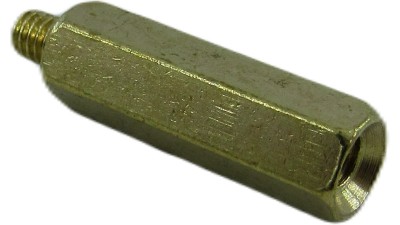 Мідна стійка з різьбою під плату M2.5 15-3мм 10шт (19139)