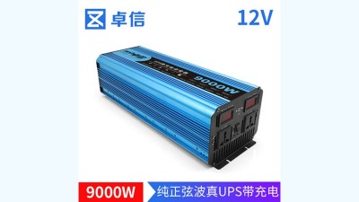 Домашній UPS ДБЖ інвертор чиста синусоїда 220V 9000W 12V (19171)