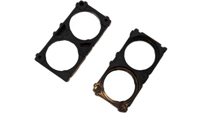 Холдер прямий двійний для збірки в батарею елемент 33140 2шт (19209)