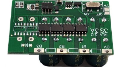 Універсальний активний конденсаторний балансир LiIon LiFePo LTO 3S 3A (19267)