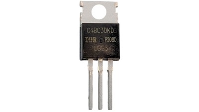 Транзистор биполярный IRG4BC30KD G4BC30KD IGBT 600V 28A TO220 (19288)