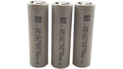 Акумулятор LiIon 21700 Molicel INR21700-P42A 4200mAh 45A (19295)