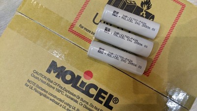 Акумулятор LiIon 21700 Molicel INR21700-P42A 4200mAh 45A (19295)