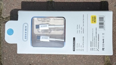 Кабель для зарядки телефону планшету Type C Type C 20W (19303)