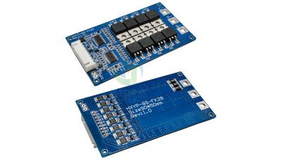 Плата BMS LiFePo 8S 28V 28A HXYP-8S-FK28 (19311)