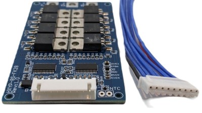 Плата BMS LiFePo 8S 28V 28A HXYP-8S-FK28 (19311)