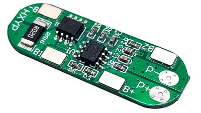 Плата BMS LiIon 14500 3S 12V 2A HXYP-3S-TE14 (19314)
