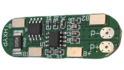 Плата BMS LiIon 14500 3S 12V 2A HXYP-3S-TE14 (19314)