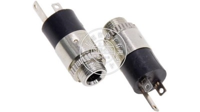 Роз`єм для навушників аудіороз`єм 3.5мм Jack PJ-392 з гайкою (19328)