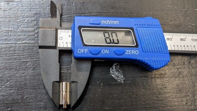 Роз`єм живлення під пайку металевий 5.5*2.5мм (19329)