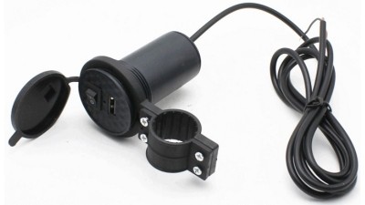 Конектор USB для електротранспорту на руль in 9-90V out 5V 2.1A (19335)