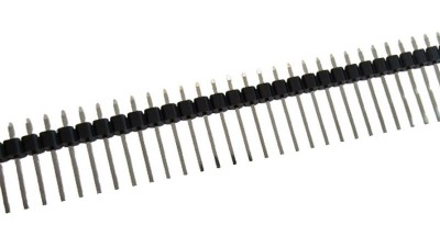 Планка штирьова на плату PLS 40pin пряма 2.54мм подовжена (19340)