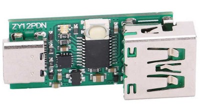 Тригер напруги ZY12PDN Type-C PD 2.0 3-20V to 5/9/12/15/20V (19345)