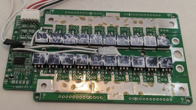 Плата BMS для інвертора ДБЖ LiIon 12V 3S 130A (19364)