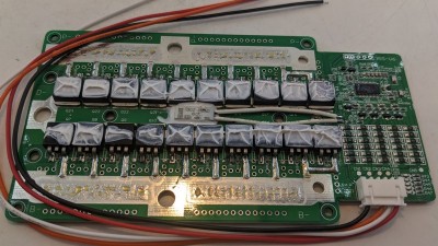 Плата BMS для інвертора ДБЖ LiIon 12V 3S 100A (19365)