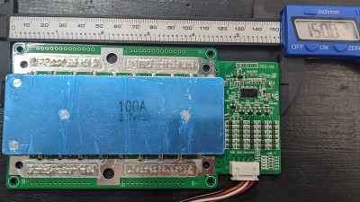 Плата BMS для інвертора ДБЖ LiIon 12V 3S 100A (19365)