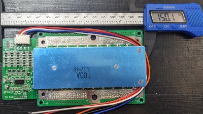 Плата BMS для інвертора ДБЖ LiFePo 12V 4S 100A (19367)