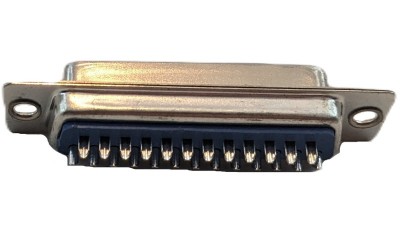 Роз`єм монтажний під кабель DB25 Female (19373)