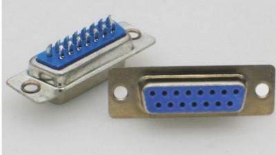Роз`єм монтажний під кабель DB15 Female (19374)