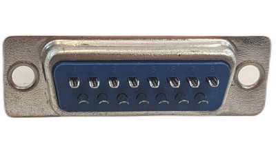 Роз`єм монтажний під кабель DB15 Female (19374)