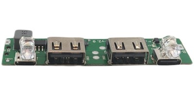 Плата Power Bank з індикатором 5V USB DIY (19384)