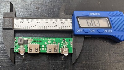 Плата Power Bank з індикатором 5V USB DIY (19384)
