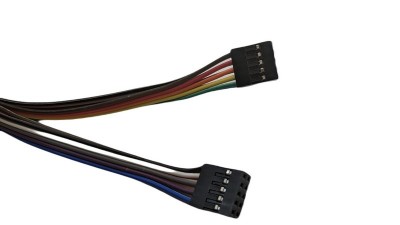 Кабельний шлейф Dupont 5pin 2 ряди 2.54мм 310мм (19386)