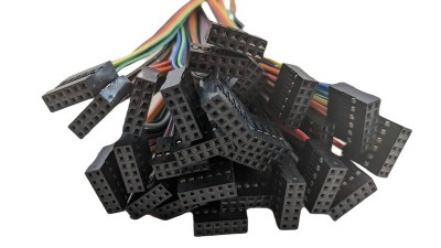 Кабельний шлейф Dupont 6pin 2 ряди 2.54мм 310мм (19387)