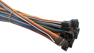 Кабельний шлейф Dupont 6pin 2 ряди 2.54мм 310мм (19387)