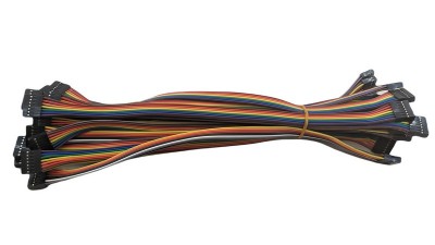 Кабельний шлейф Dupont 7pin 2 ряди 2.54мм 310мм (19388)