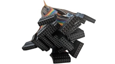 Кабельний шлейф Dupont 8pin 2 ряди 2.54мм 310мм (19389)