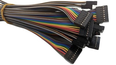 Кабельний шлейф Dupont 8pin 2 ряди 2.54мм 310мм (19389)