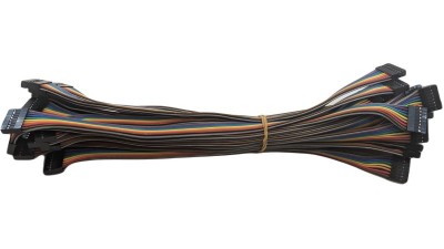 Кабельний шлейф Dupont 8pin 2 ряди 2.54мм 310мм (19389)